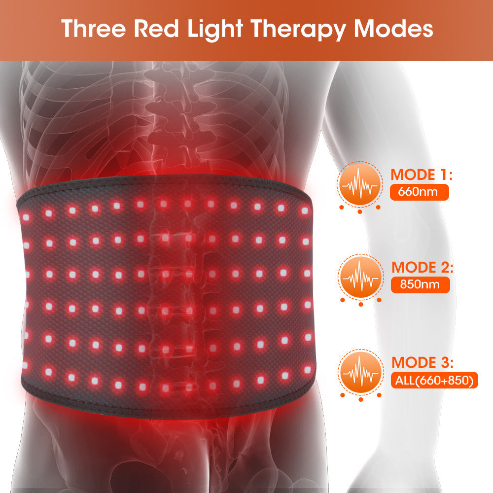 Red light infrared therapy belt product details - PeakForm
