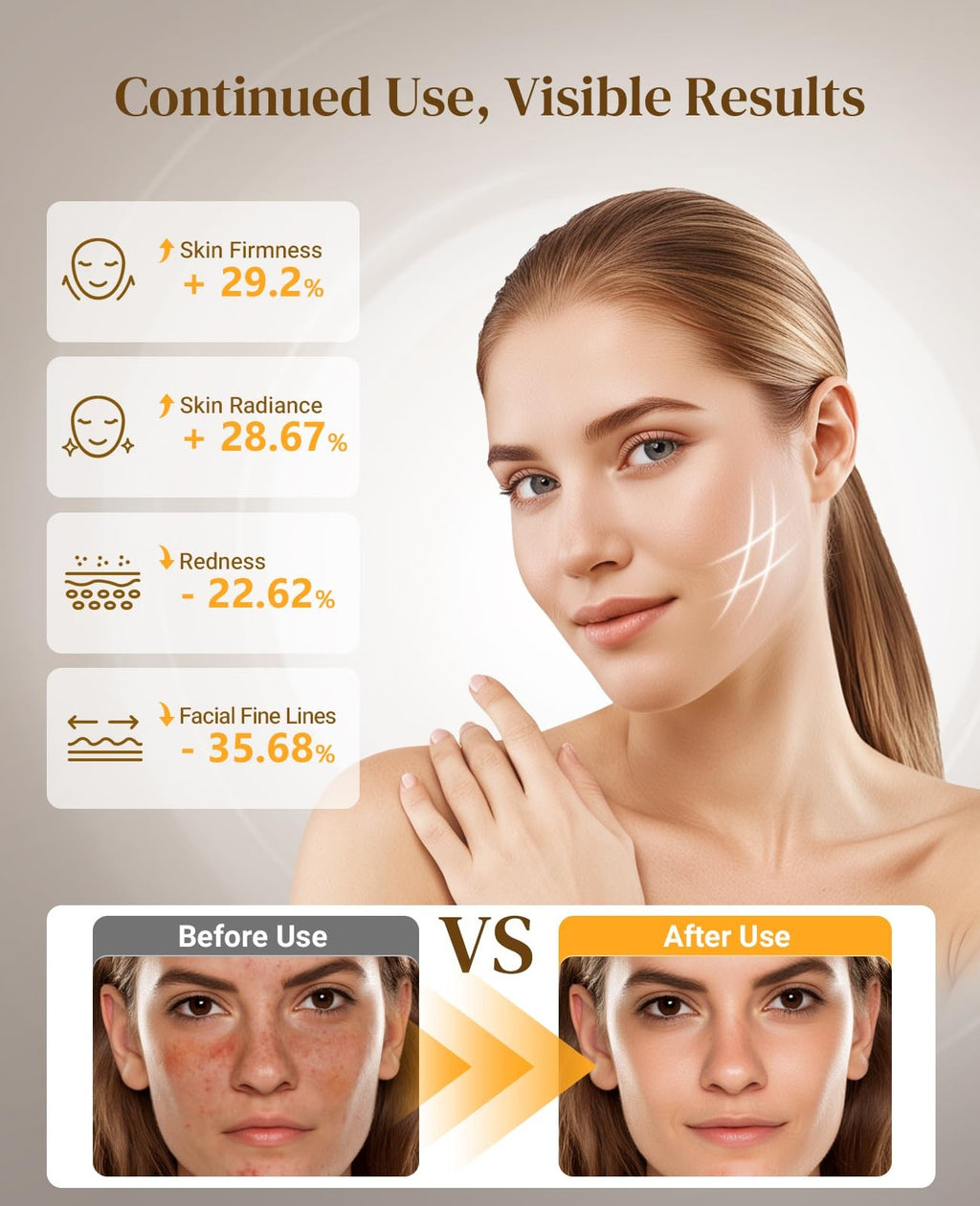 LED face mask light therapy multiple colors treatment - PeakForm